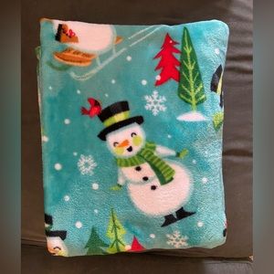 Christmas throw blanket
